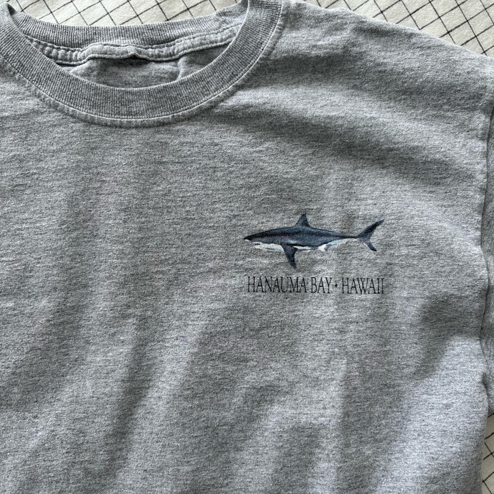 Vintage Tee World’s Most Dangerous Shark Hanauma Bay Hawaii
